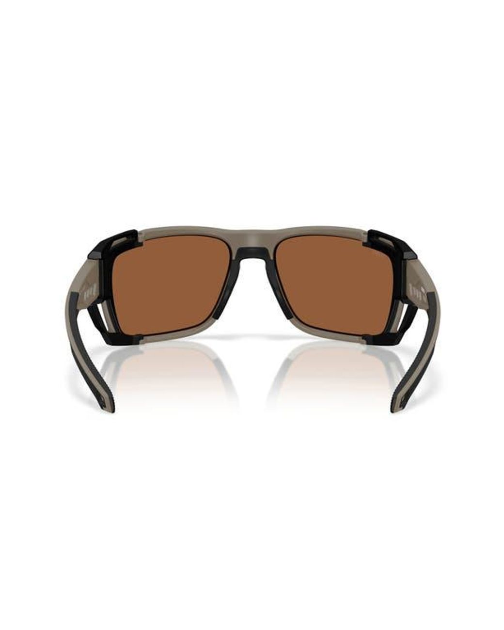 Costa Del Mar Natural King Tide 8 60Mm Polarized Rectangular Sunglasses for men