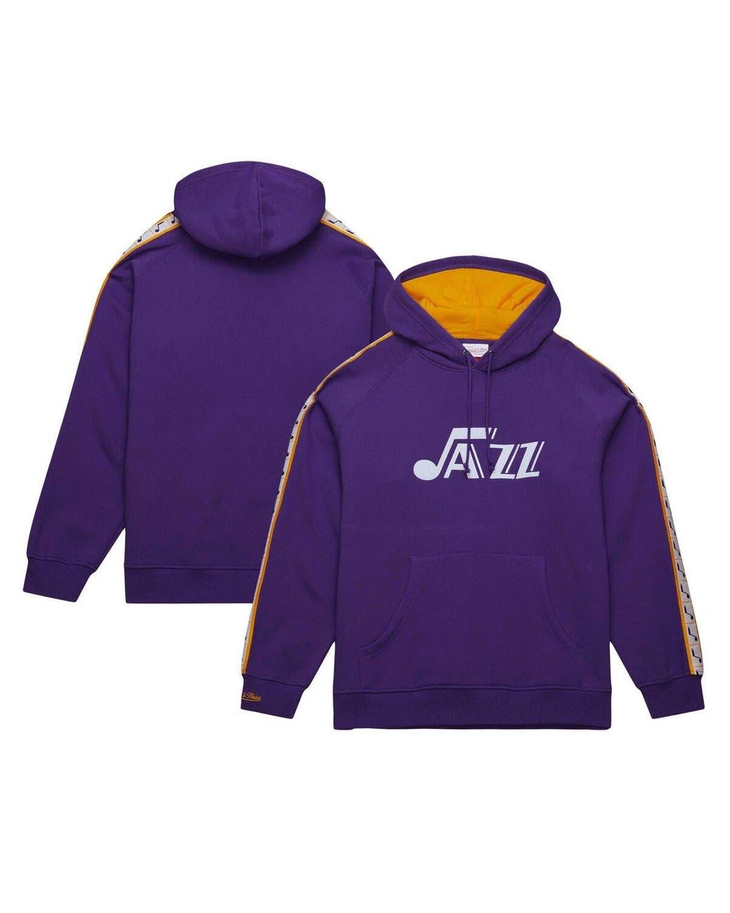 Mitchell Ness Utah Jazz Hardwood Classics Nights Raglan Pullover