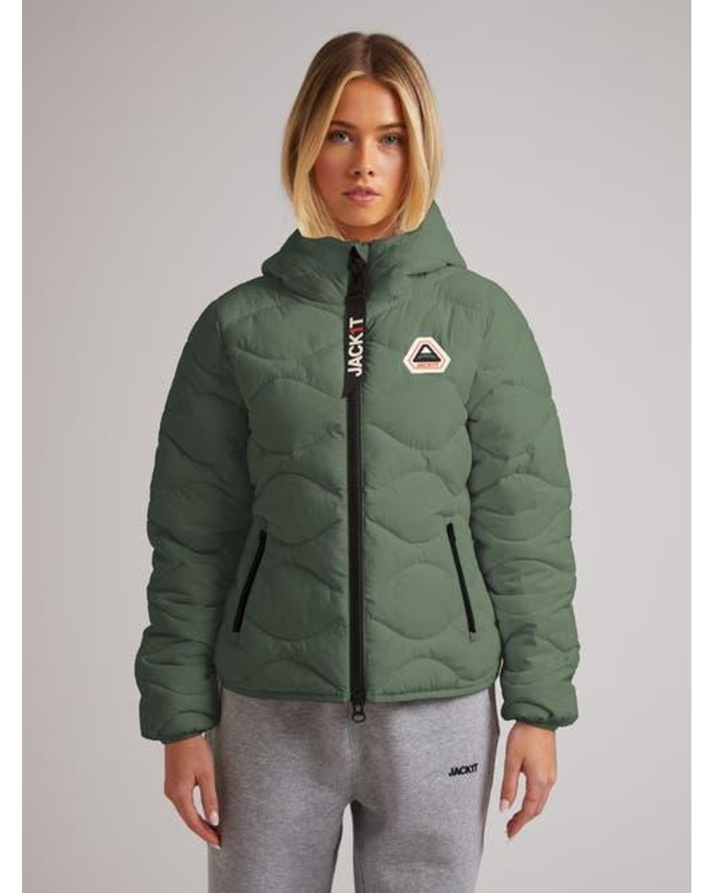 Jacket Green Orb1T Hooded Jacket