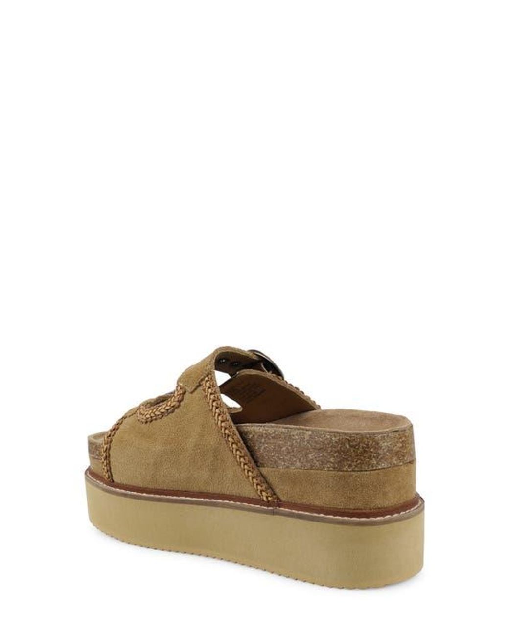 Zigi Brown Platform Sandal