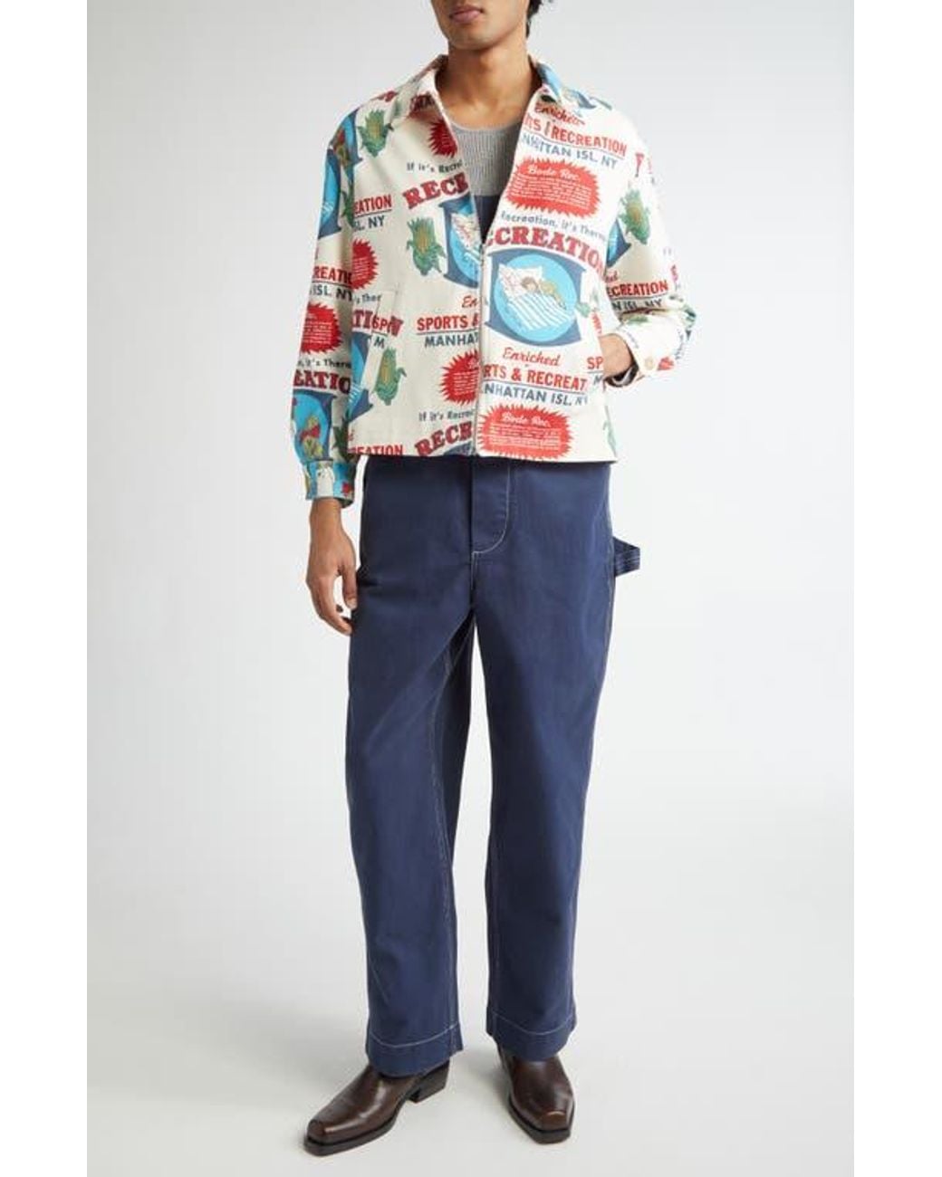 Bode Red Enrichment Jacket for men