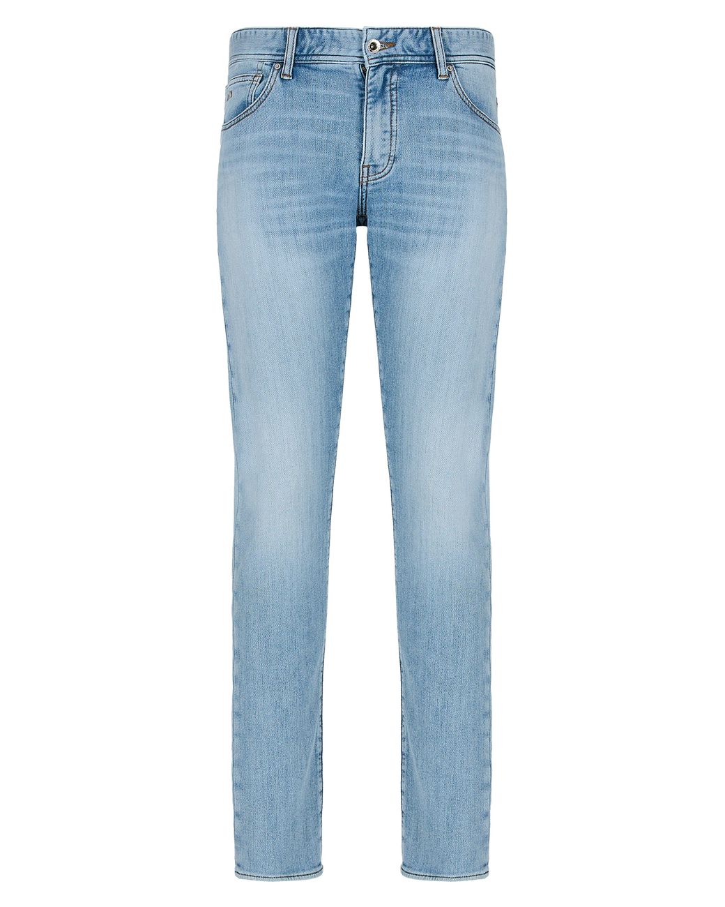 Armani Exchange Skinny Stretch Jeans in Blue for Men | Lyst