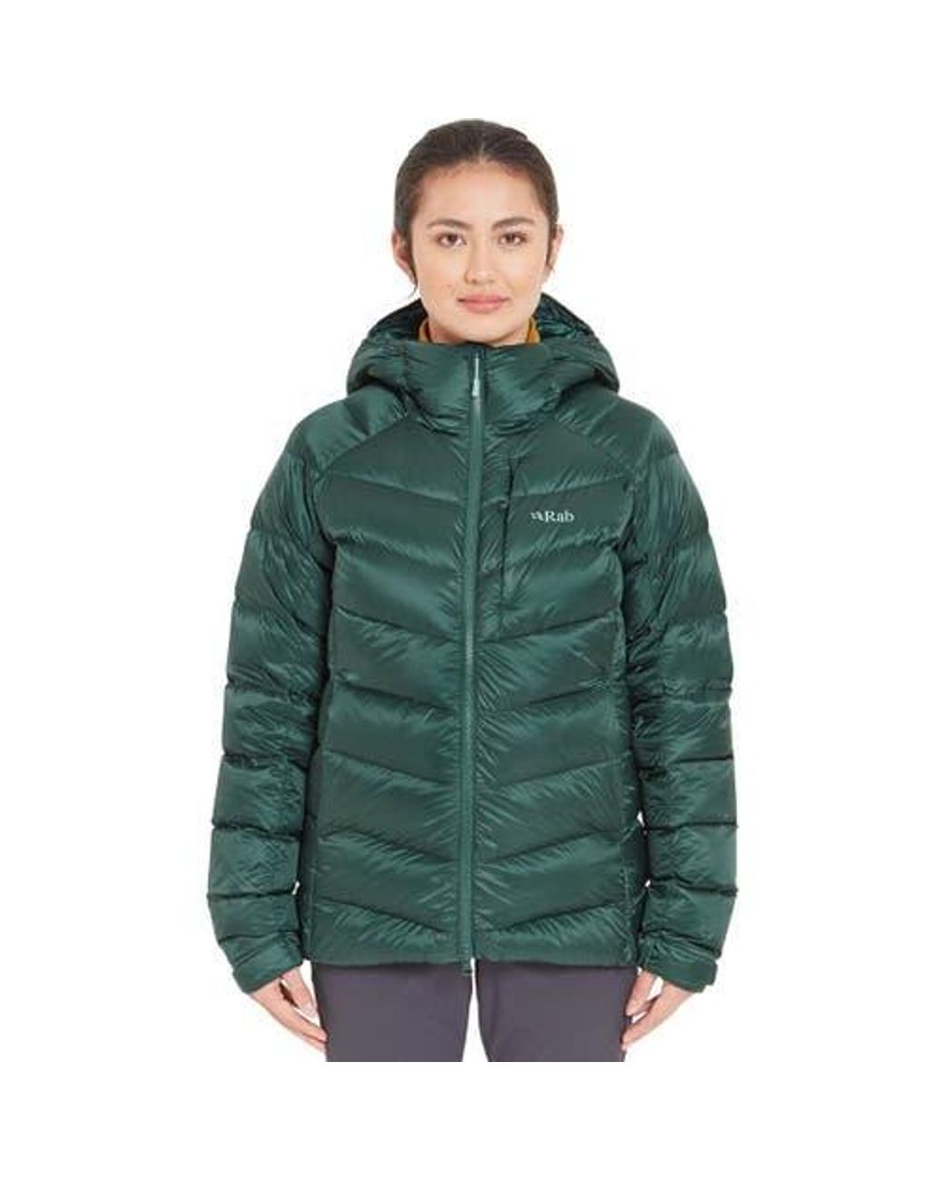 Rab Green Glaceon Pro Down Jacket