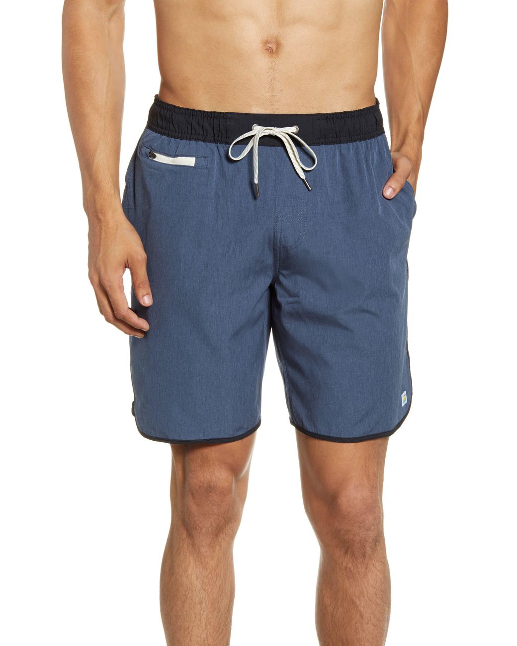 Vuori Linen Banks Shorts in Blue for Men - Lyst