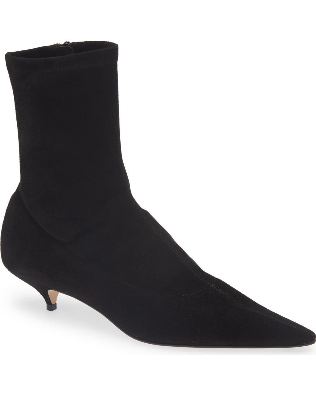 The Row Blue Liisa Pointed Toe Bootie