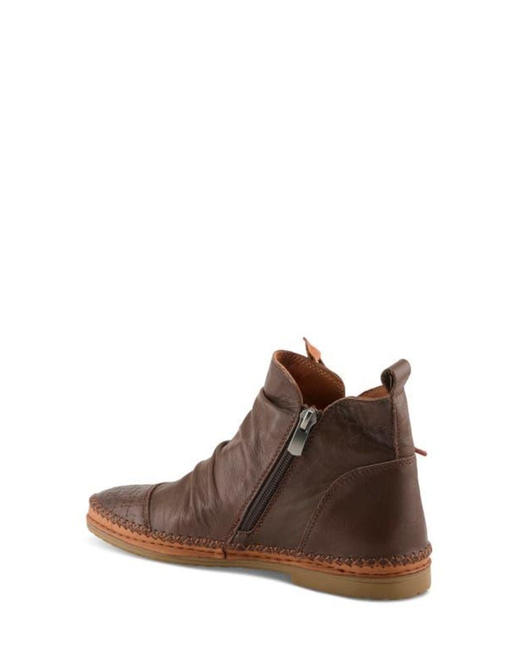Spring Step Brown Pomeroy Bootie