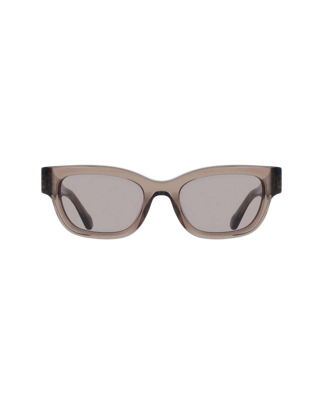 Ferragamo Gray 52Mm Modified Rectangular Sunglasses