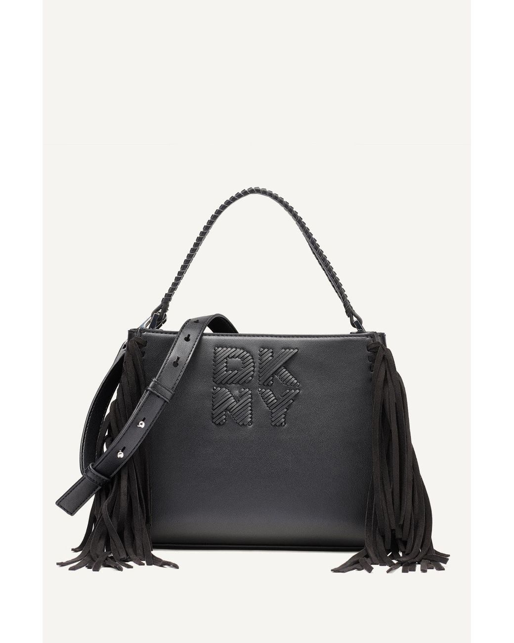 DKNY Black Foster Medium Satchel