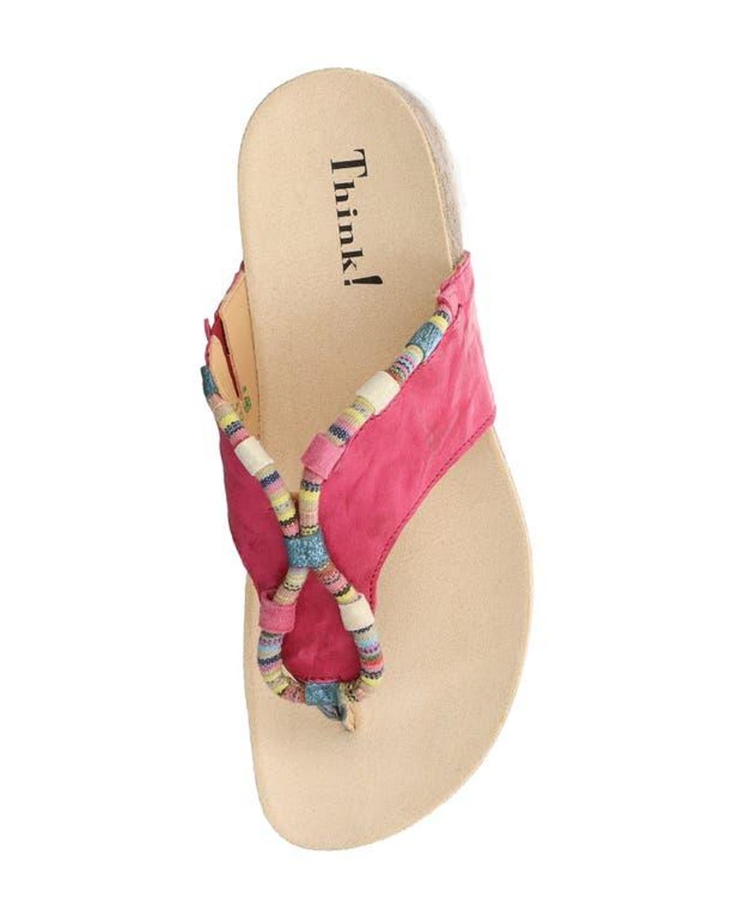 Think Le Rope Think! Julia Rope Flip Flop in Pink | Lyst