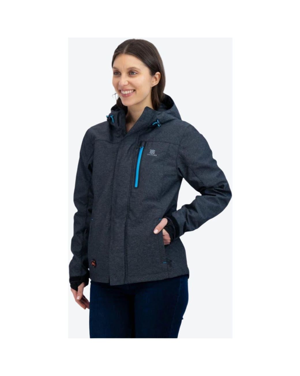 Mobile Warming Blue Adventure Waterproof Heated Jacket