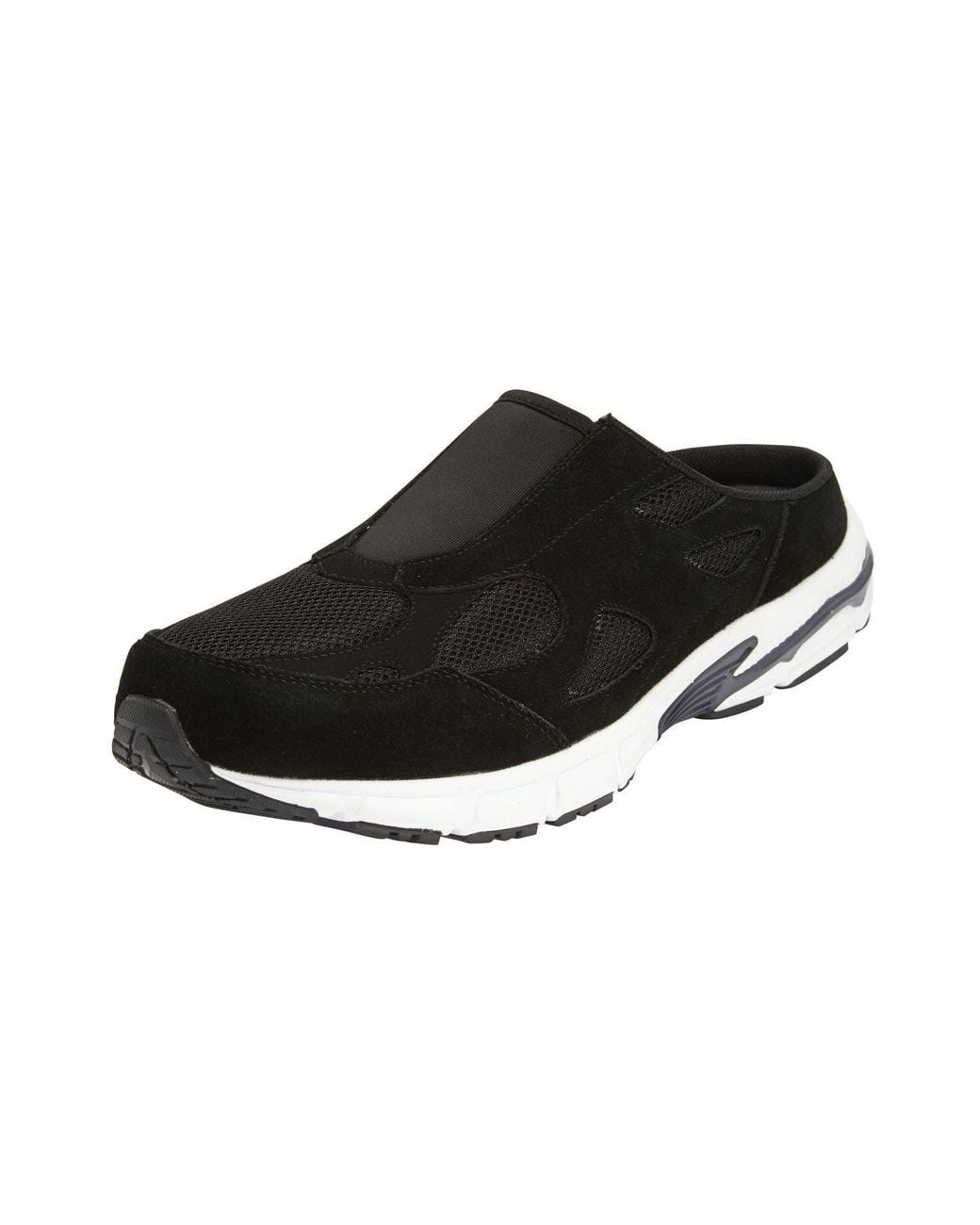 Kingsize Black Comfort Slide Sneaker for men