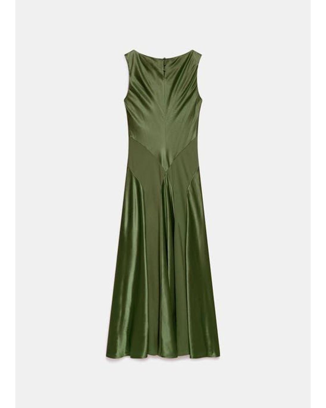 bloomingdales green velvet dress Zapakasa Women Burnout Velvet Dark Green Mother of Bride Dress V-neck  Bridesmaid Dress main image 1
