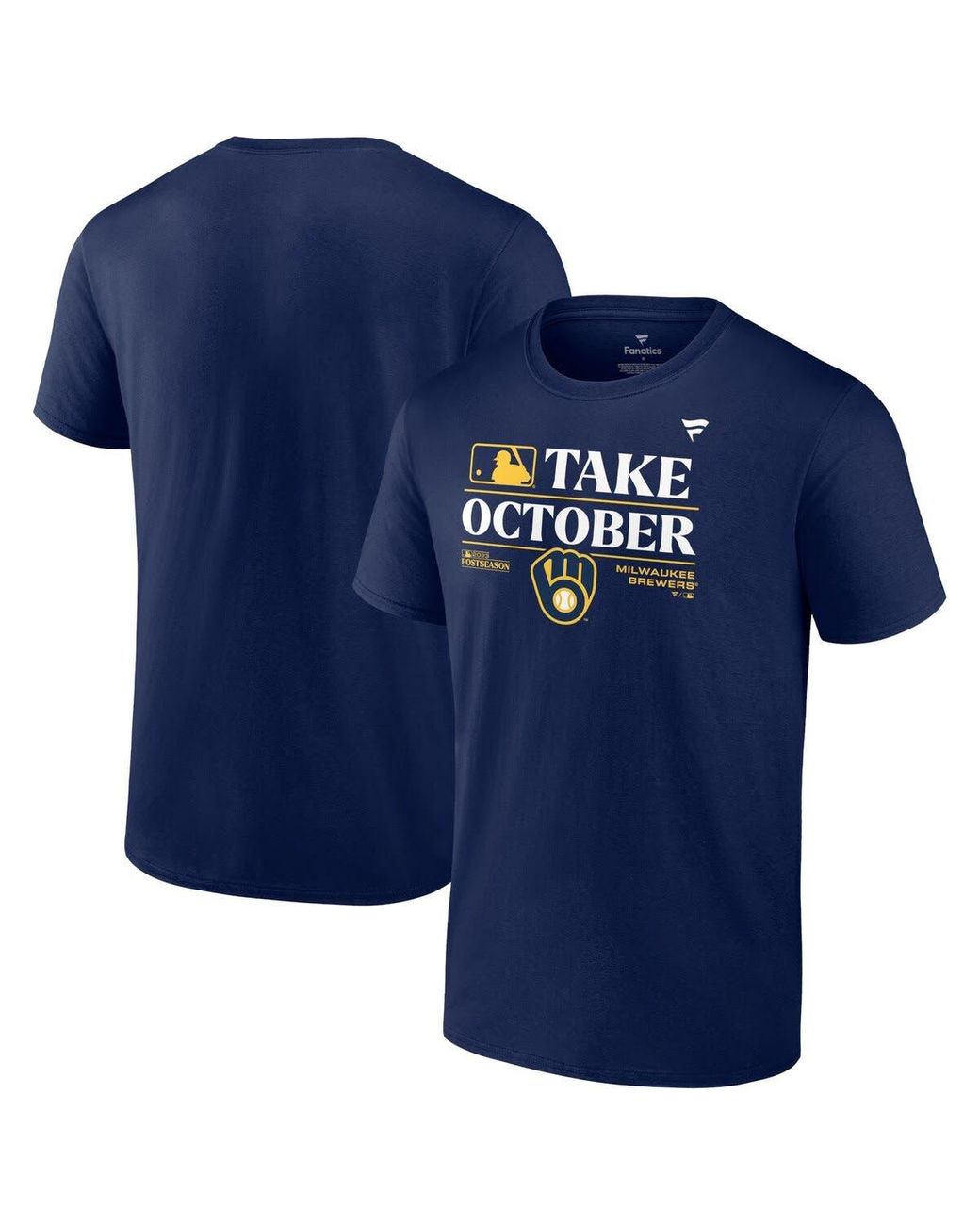 Men's Milwaukee Brewers Fanatics Branded Navy 2023 NL Central Division  Champions Locker Room T-Shirt