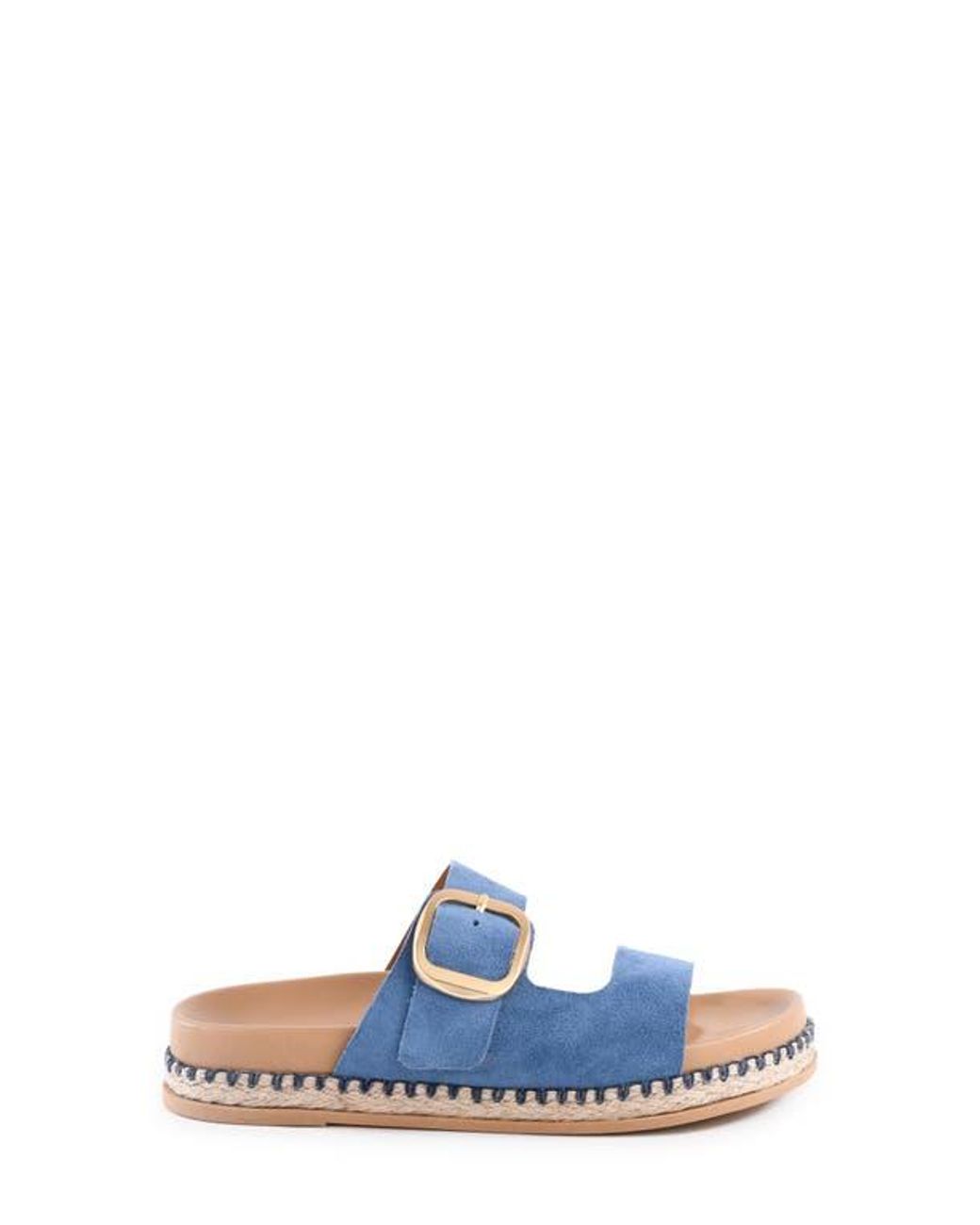 Seychelles Blue Getaway Slide Sandal