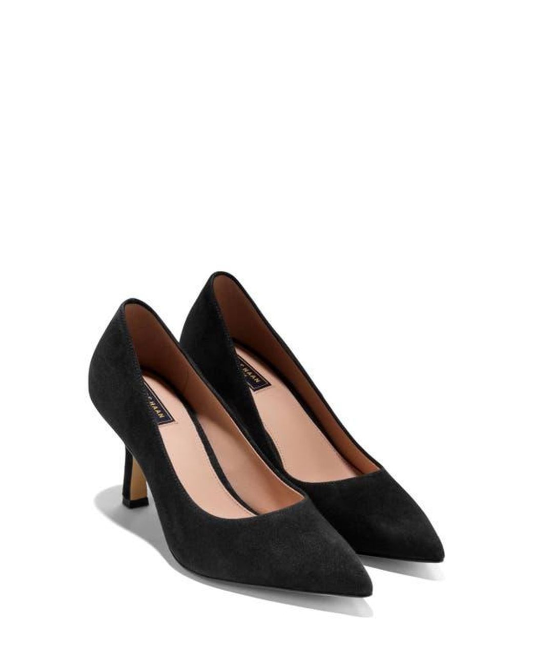 Cole Haan Black Hansell Pointed Toe Pump