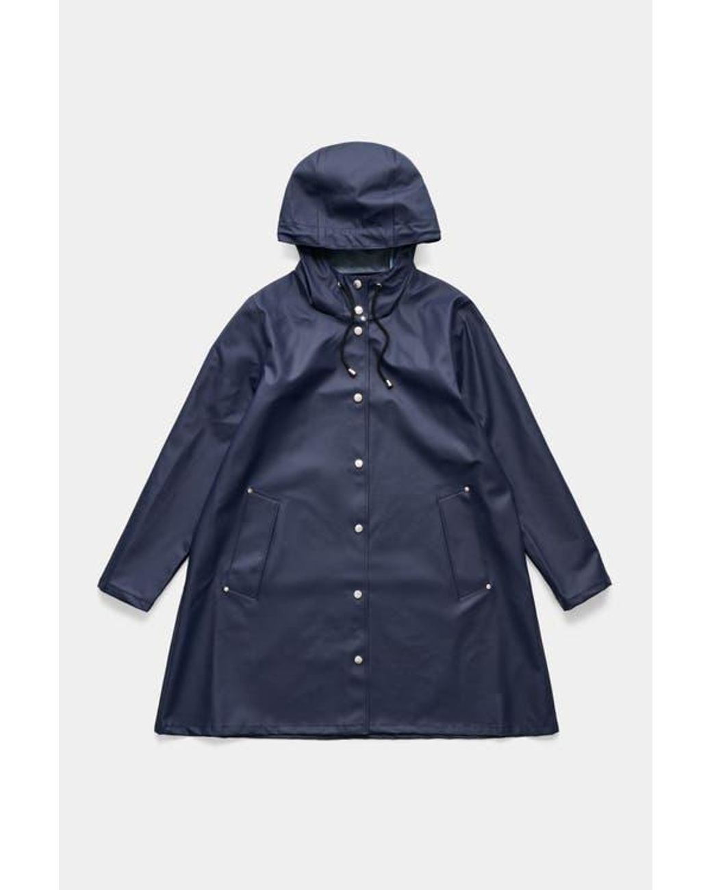 Stutterheim Blue Mosebacke Lightweight Raincoat