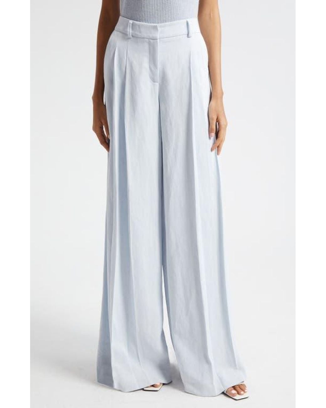 Twp Blue New Didi Wide Leg Pants