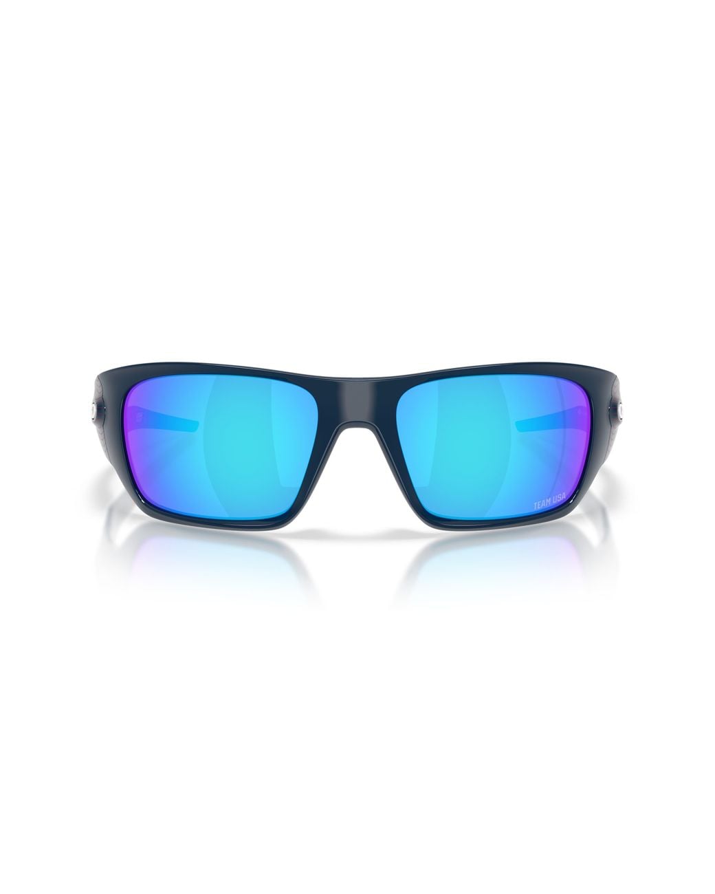Oakley Blue Masseter 60Mm Rectangle Sunglasses for men