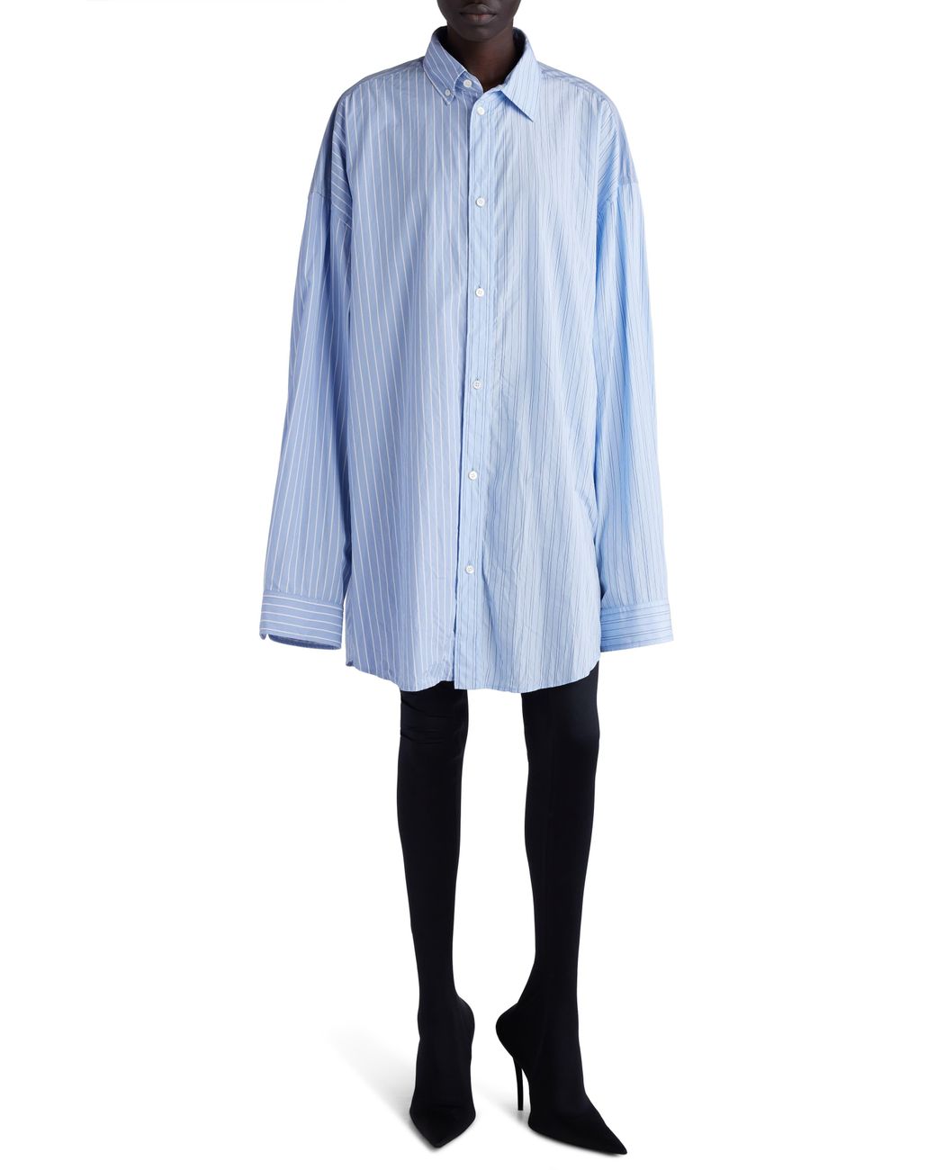 balenciaga asymmetric shirt
