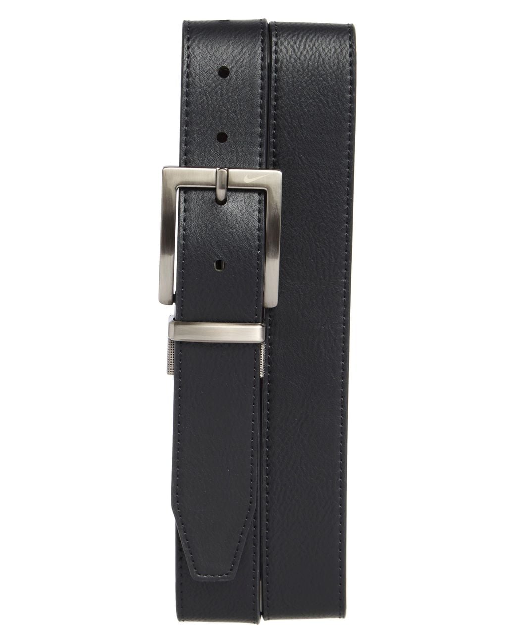 Nike Black Core Reversible Leather Belt for men
