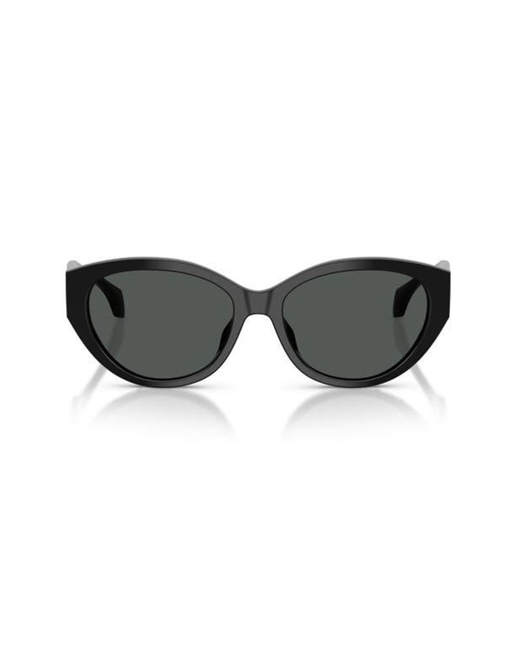 Versace Black 56Mm Gradient Oval Sunglasses