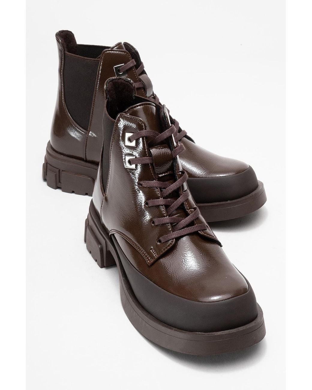 Prologue Shoes Black Challo Combat Boot