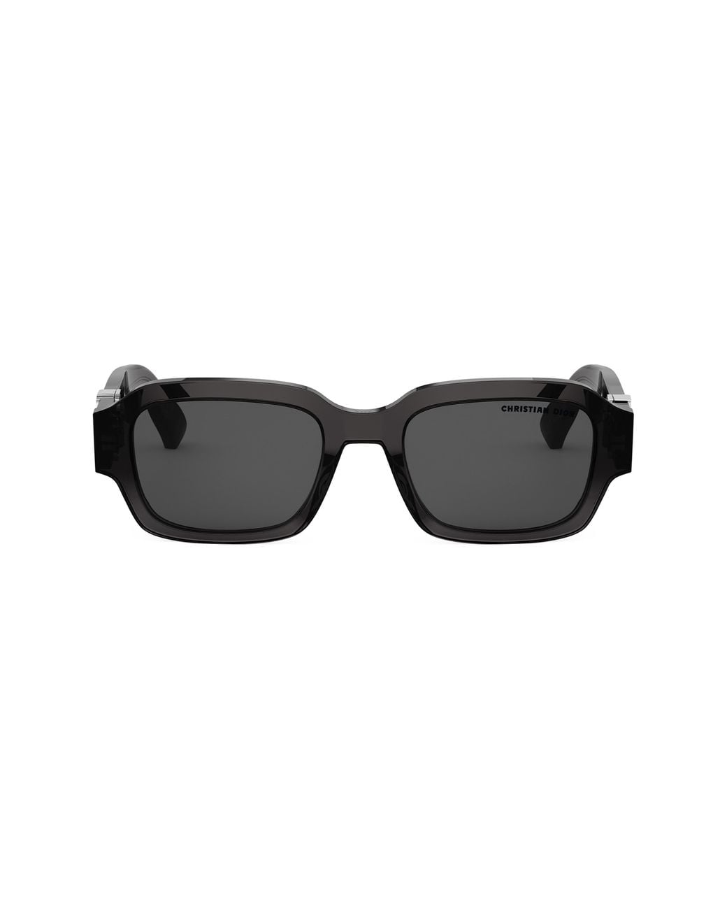 Dior Black Oblique S2I 52Mm Rectangular Sunglasses for men