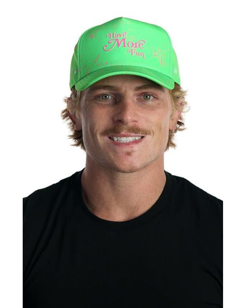 Melin Green Odysea Neon Drip Hydro Performance Snapback Hat for men