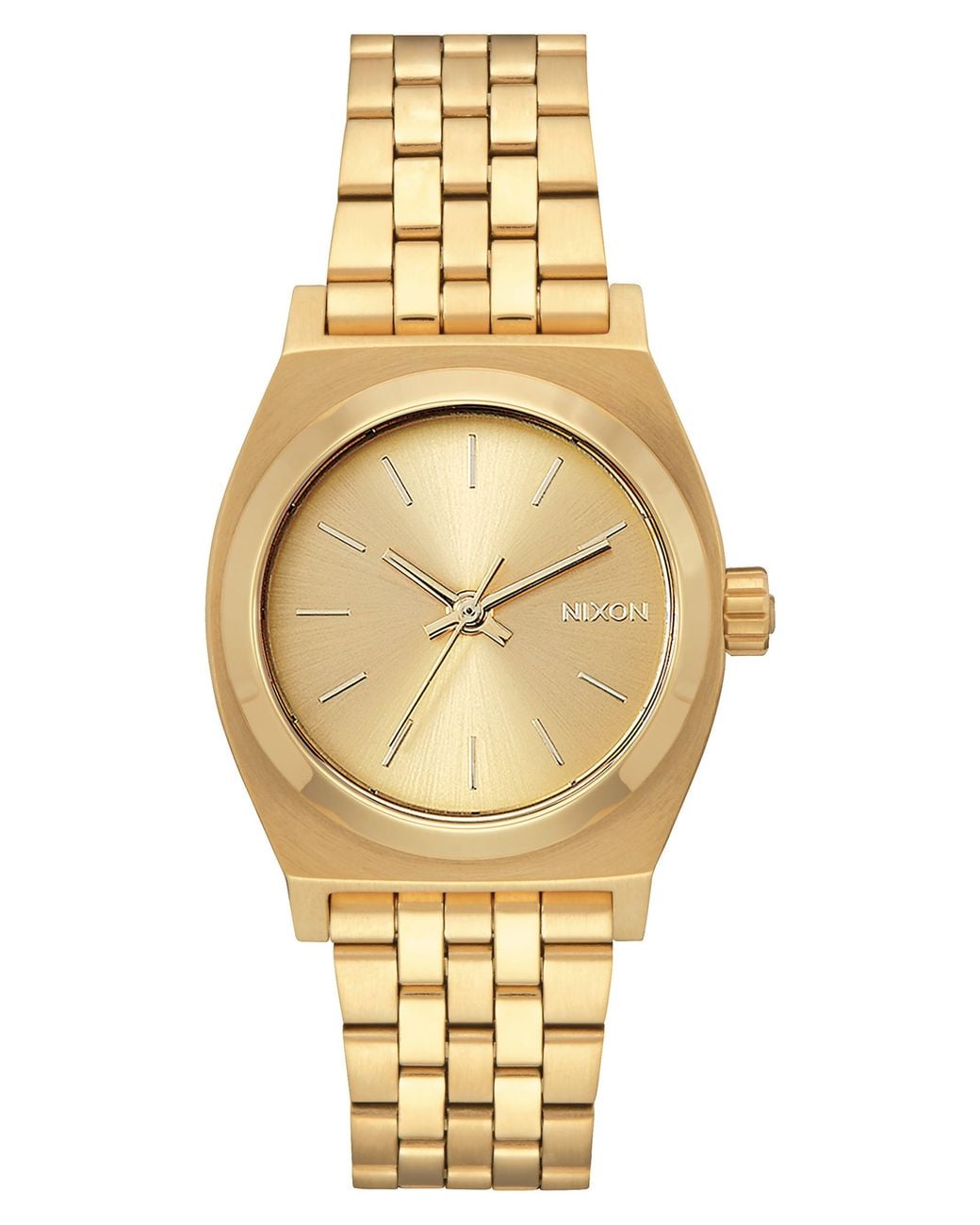 Nixon Metallic Medium Time Teller Bracelet Watch, 31Mm