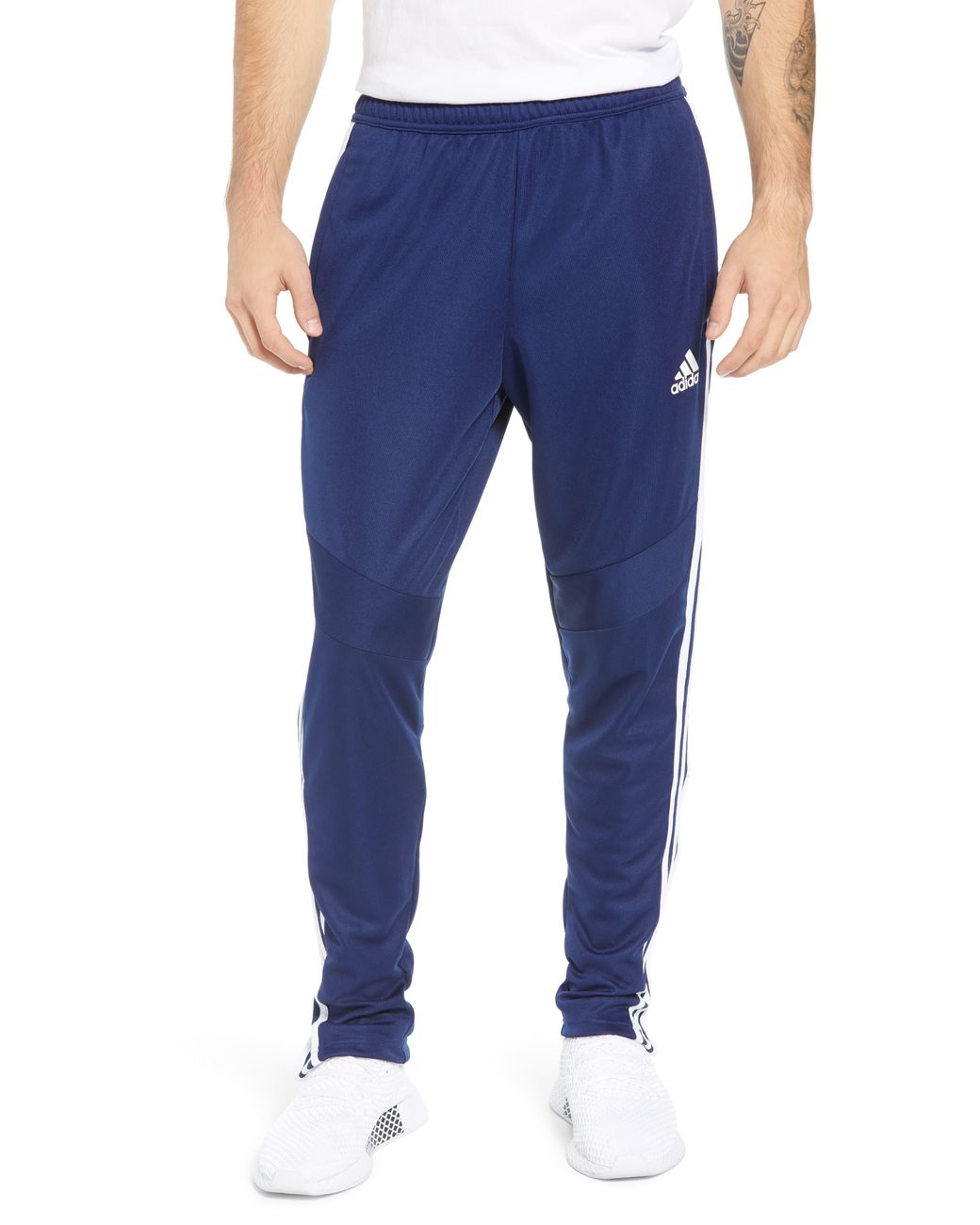 adidas Tiro Soccer Training Pants in Dark Blue/ White (Blue) for Men Lyst