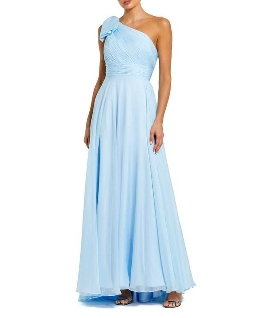 Mac Duggal One Shoulder