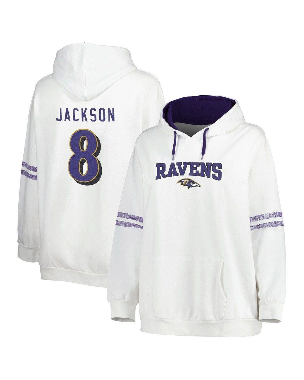 Baltimore Ravens Fashion Name & Number T-Shirt - Lamar Jackson