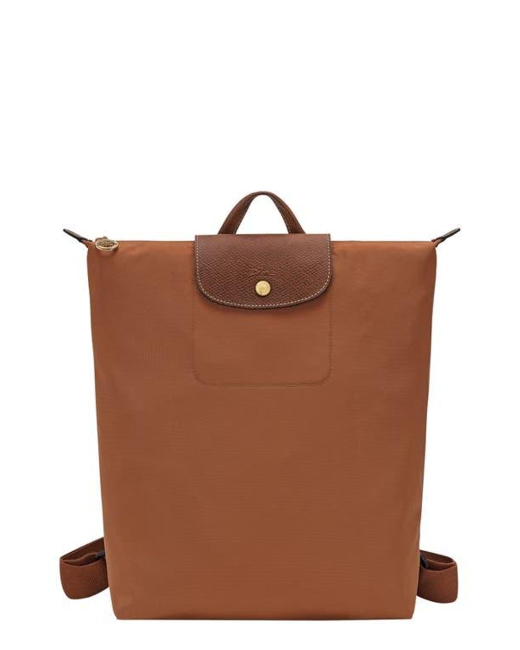Longchamp Brown Medium Le Pliage Backpack