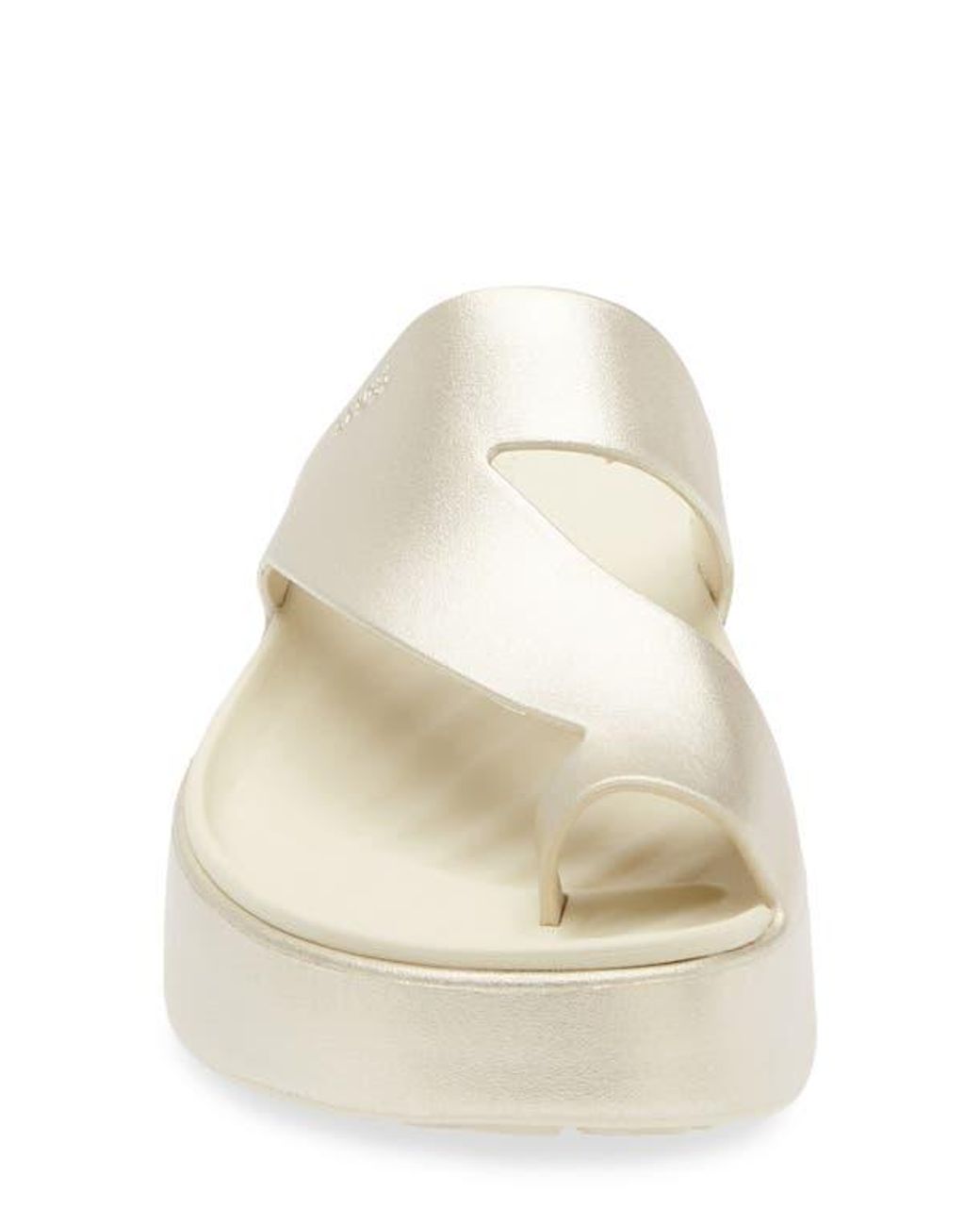 CROCSTM Multicolor Getaway Toe Loop Platform Sandal