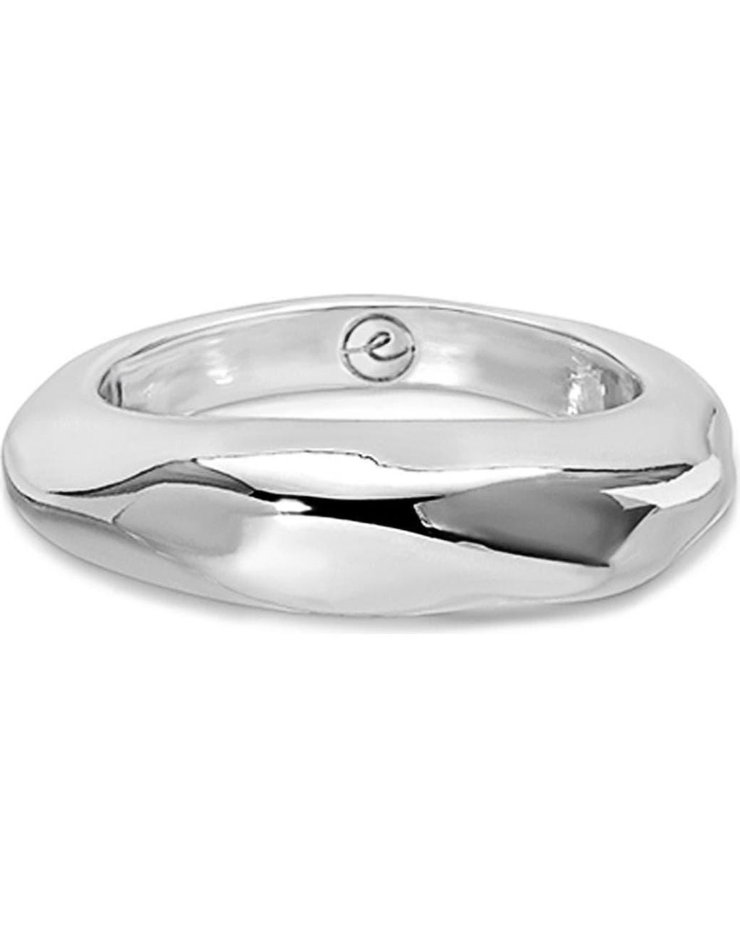 Ettika Metallic Modern Flow Ring