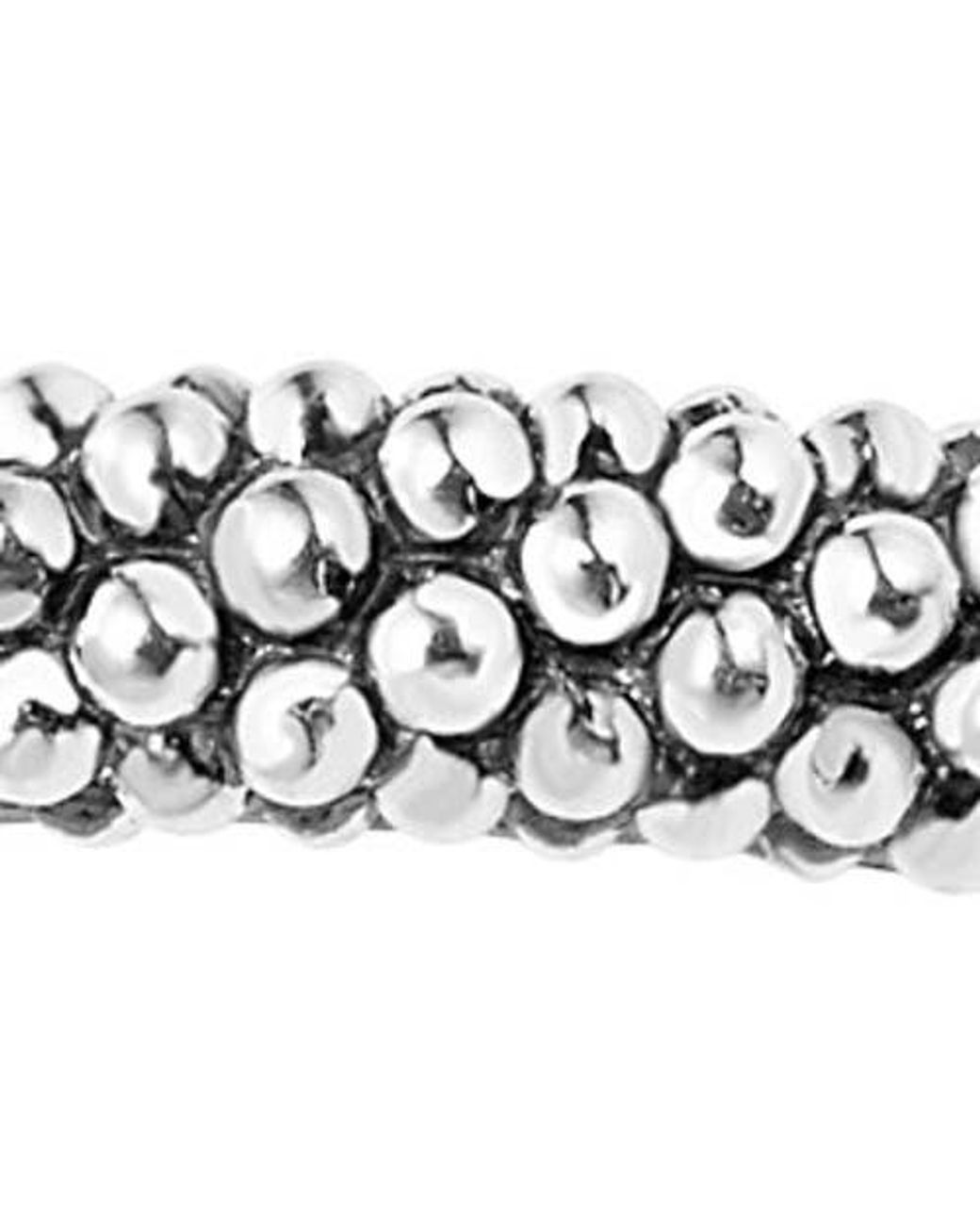 Lagos White Caviar Stacking Ring
