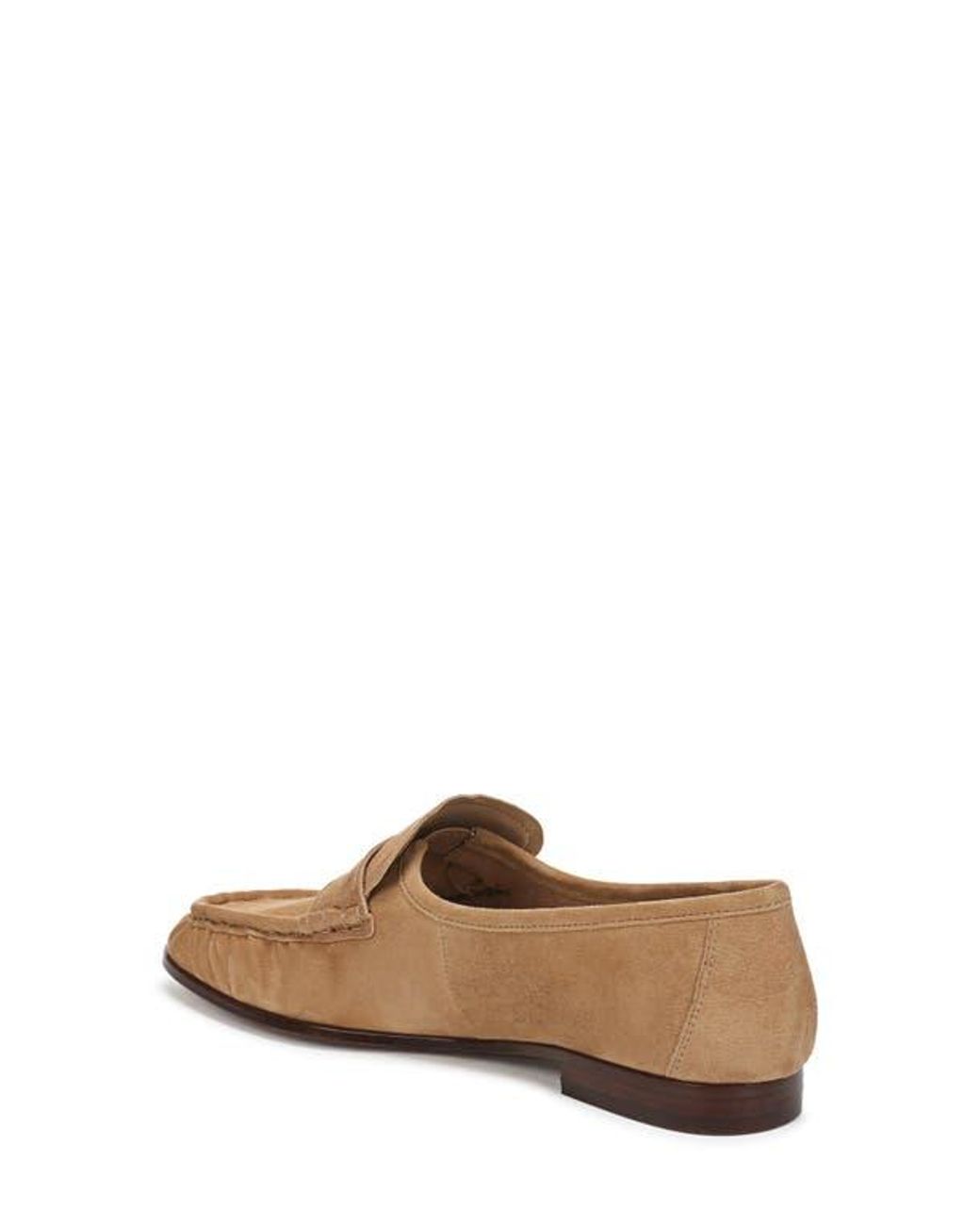 Sam Edelman Brown Lizbeth Moc Toe Loafer