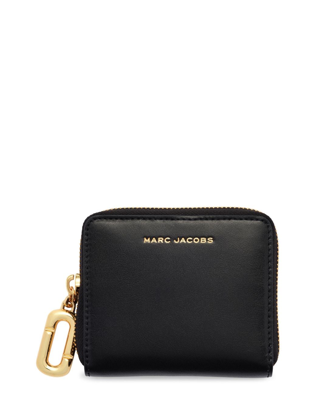 Marc Jacobs Black The Scene Slim Compact Wallet
