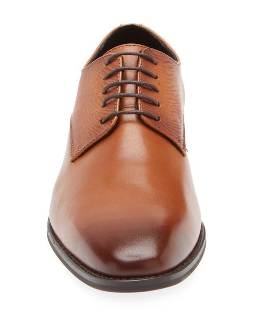 Nordstrom Brown Ford Plain Toe Derby for men