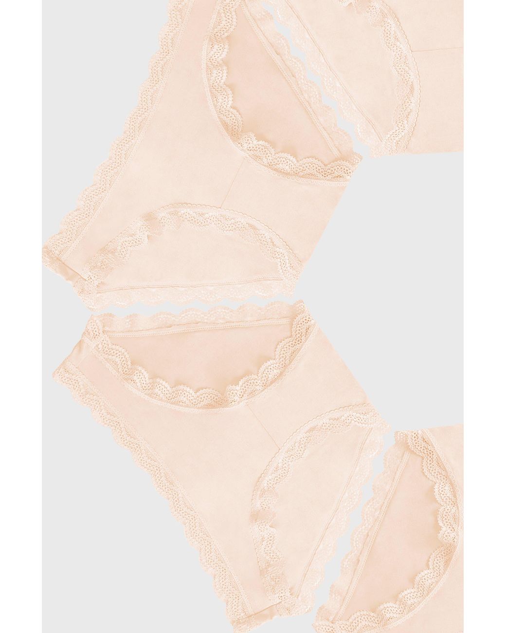 Stripe & Stare Natural Original Knicker Four Pack