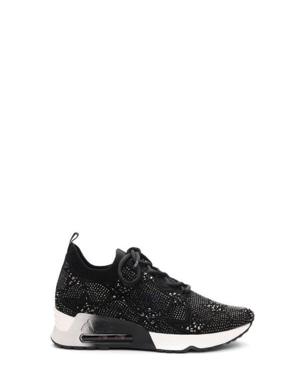 Ash Lucky Shine Knit Sneaker in Black Lyst