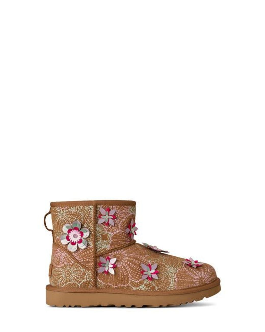 Ugg Brown Classic Mini Meadow Suede Classic Boots