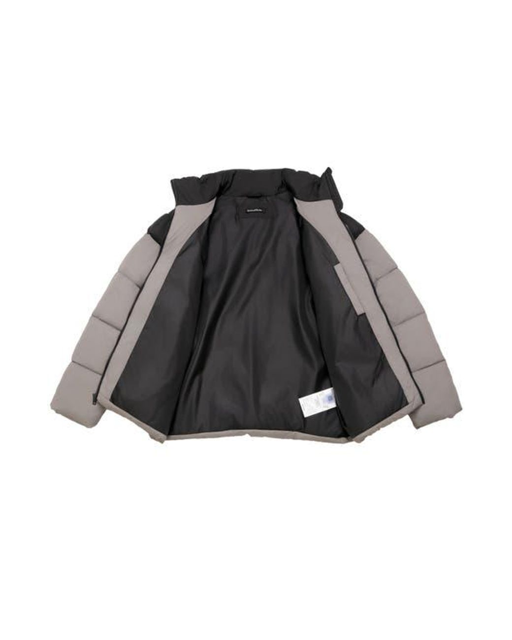 Rokka&Rolla Gray Lightweight Modern Puffer Jacket for men