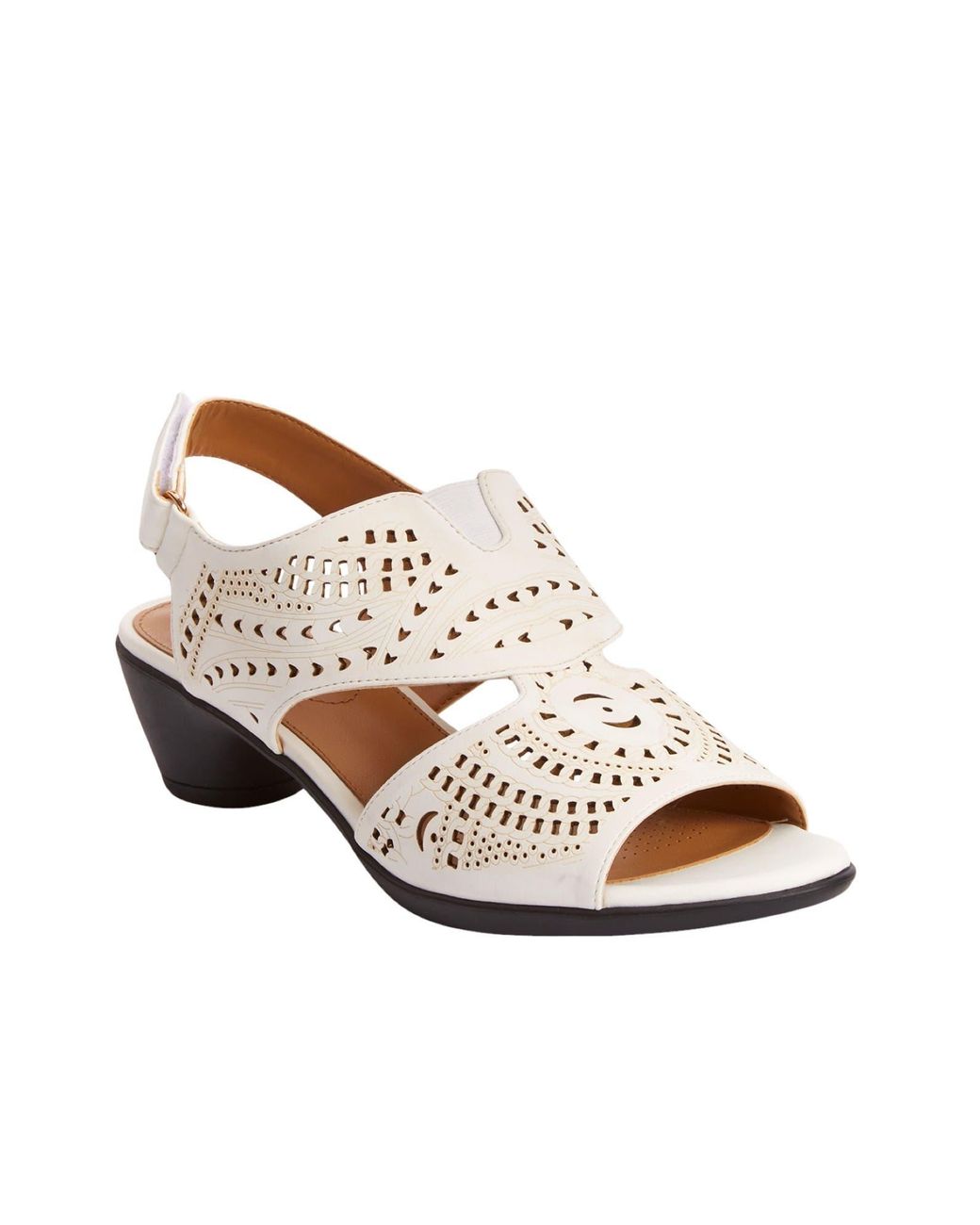 Comfortview White The Etta Shootie