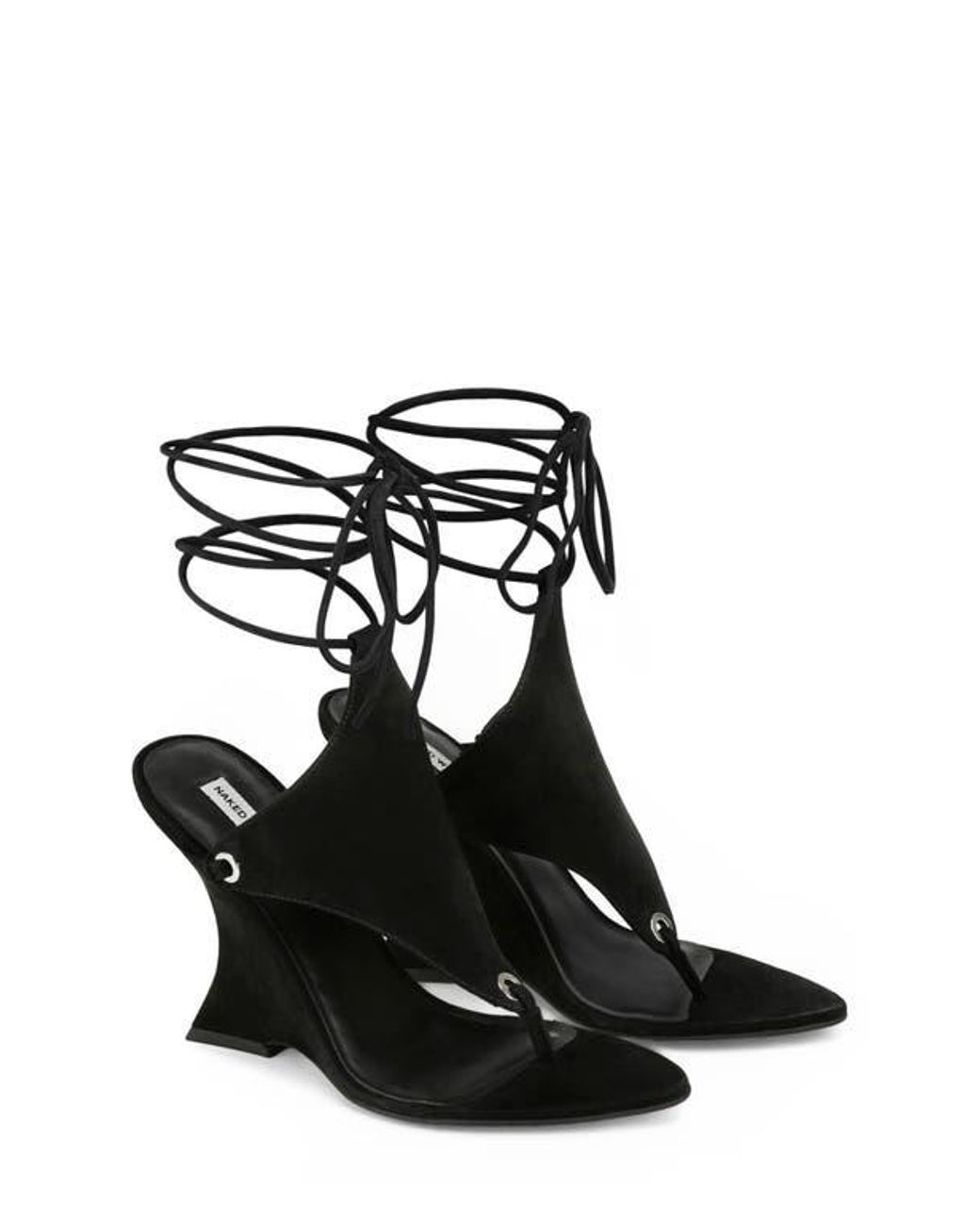 Naked Wolfe Black Rampage Suede