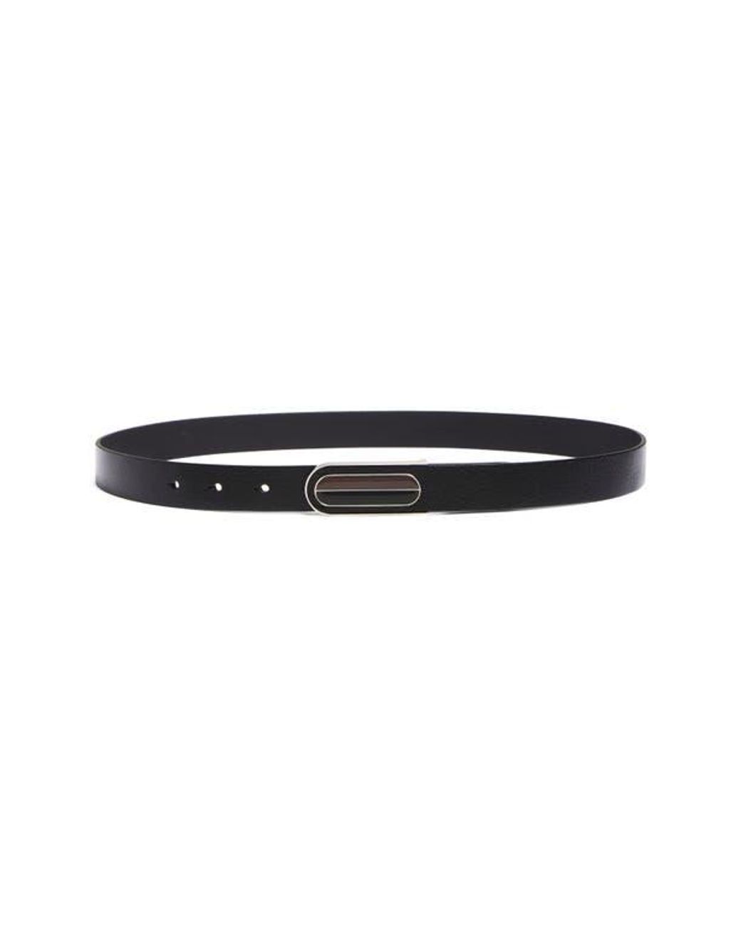 Rag & Bone Black Lenox Leather Belt