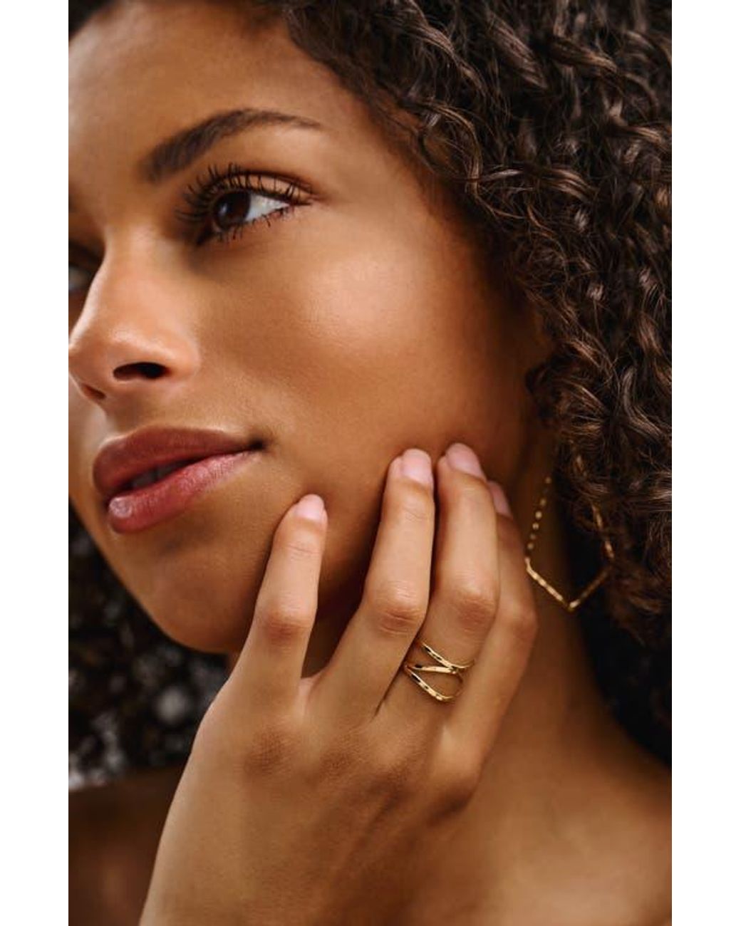 Kiara by Ki-Ele Metallic Athena Ring