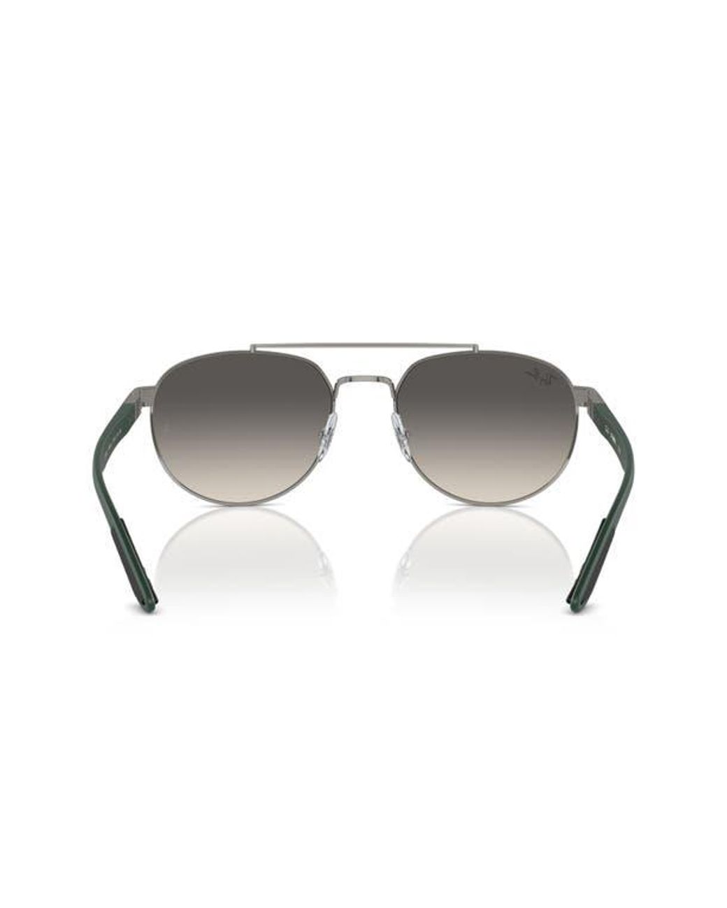 Ray-Ban Gray 56Mm Gradient Irregular Sunglasses for men