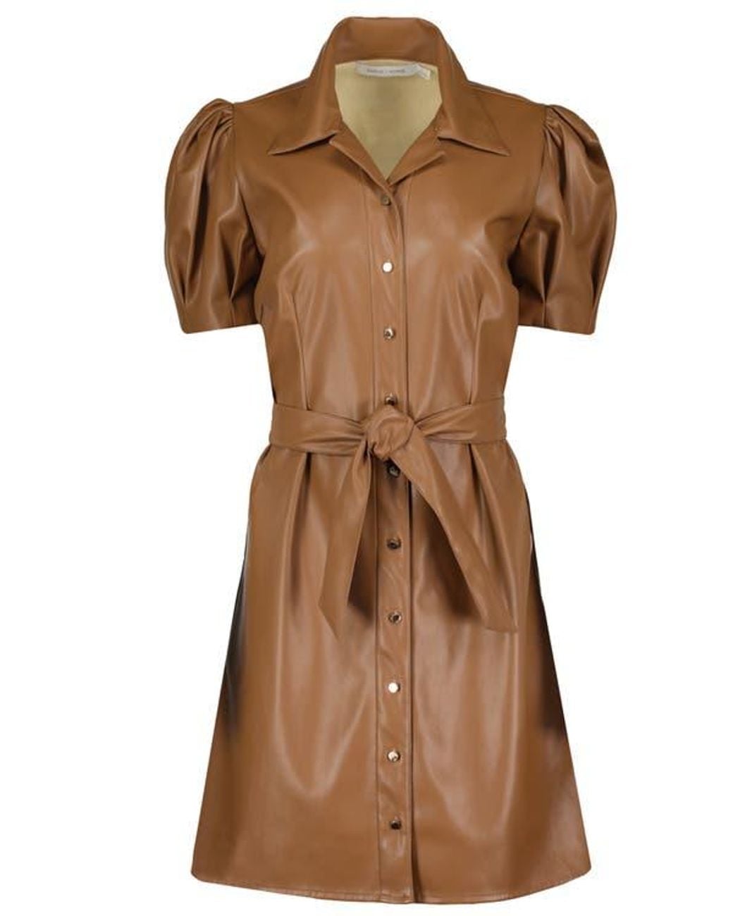 chinese dress ladies Tyler Faux Leather Dress main image 1