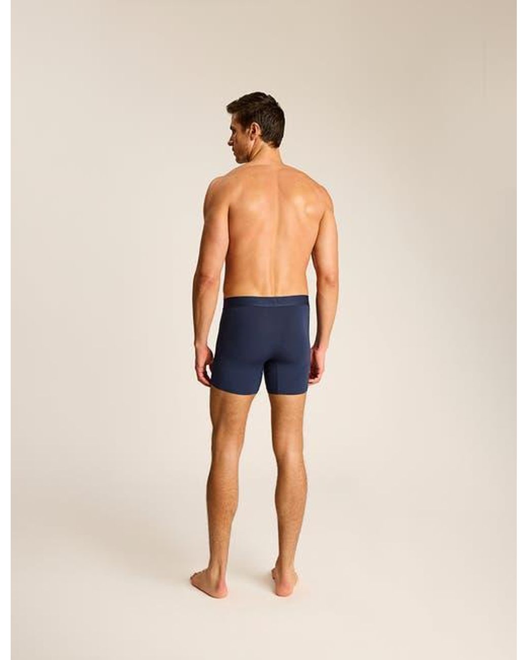 Commando Blue Essential Modal Modern Fit Boxer Brief for men
